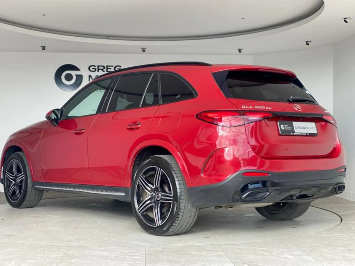 Mercedes-Benz GLC SUV, Diesel Hybrid, 2023, Red