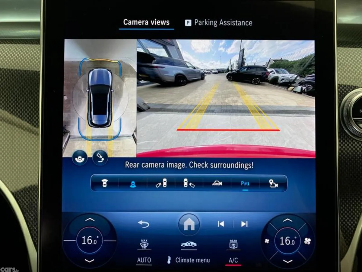 Mercedes-Benz GLC SUV, Diesel Hybrid, 2023, Red