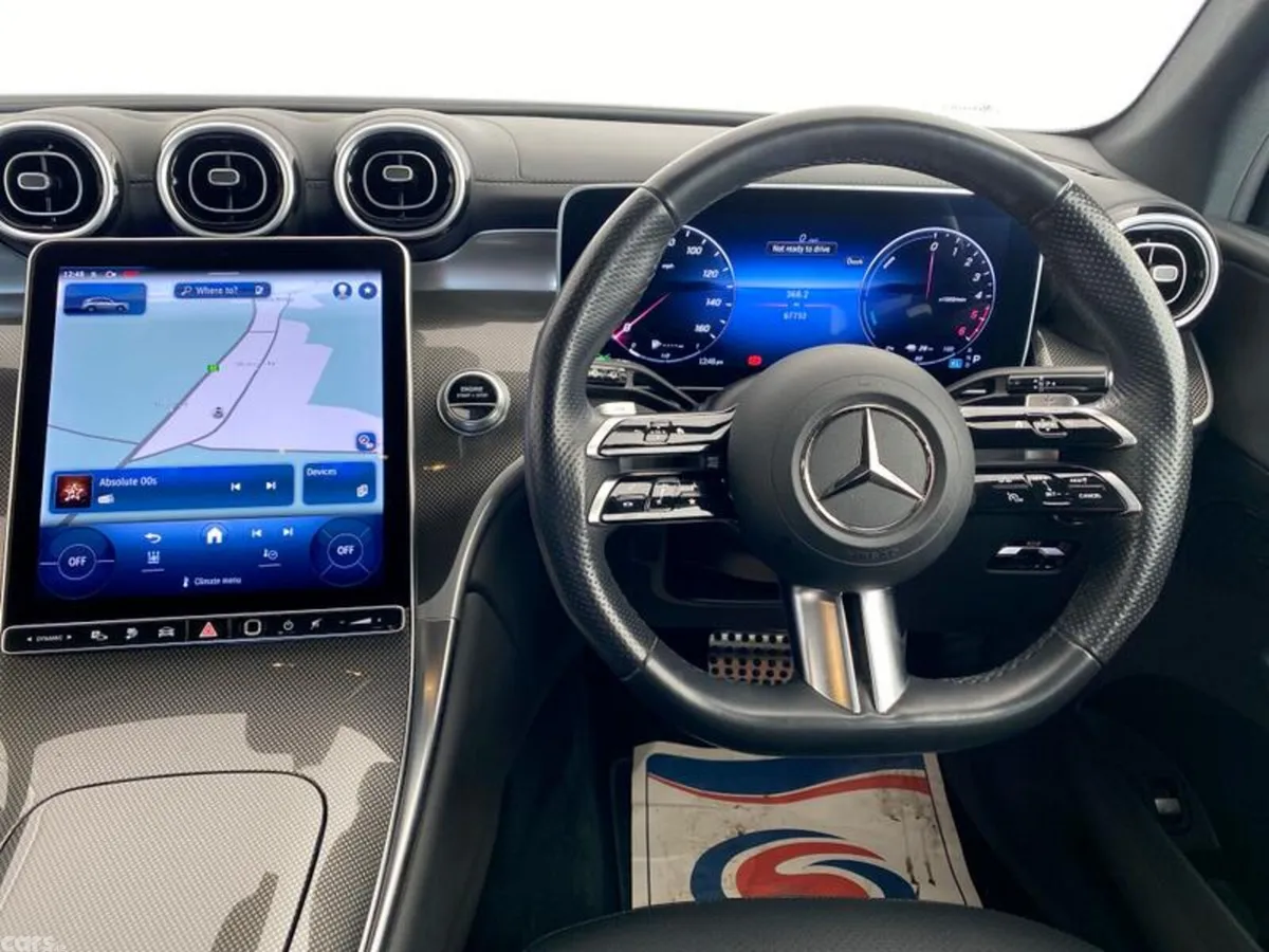 Mercedes-Benz GLC SUV, Diesel Hybrid, 2023, Red