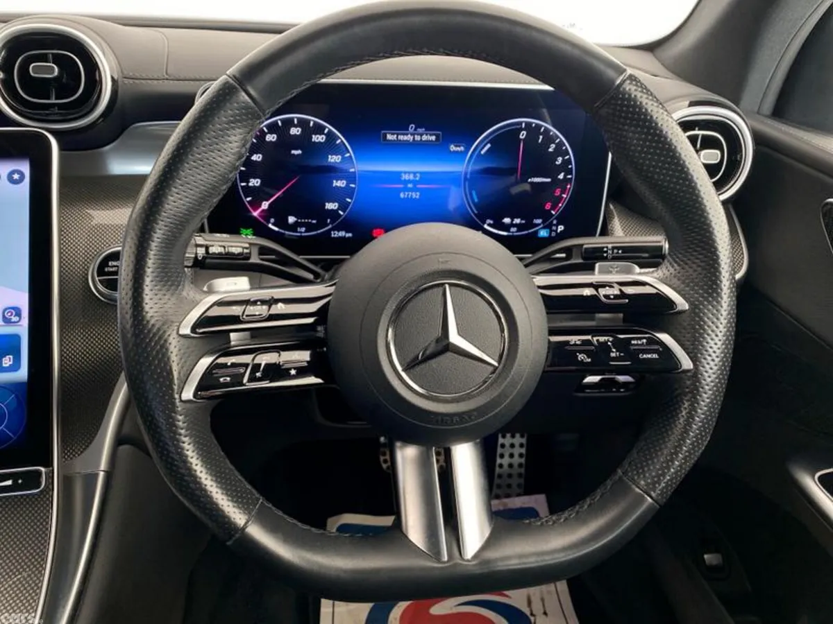 Mercedes-Benz GLC SUV, Diesel Hybrid, 2023, Red