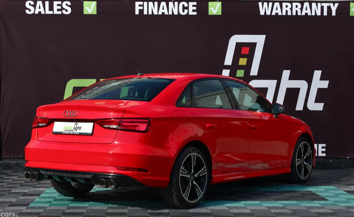 Audi A3 Saloon, Petrol, 2017, Red