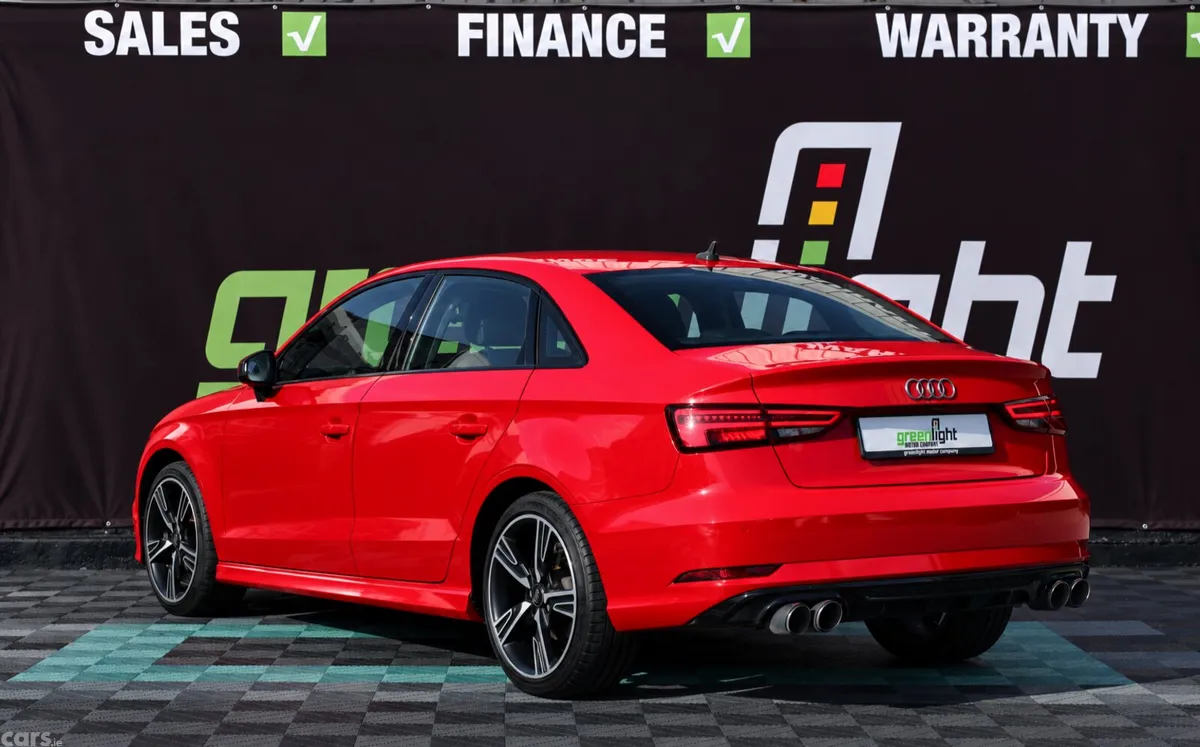 Audi A3 Saloon, Petrol, 2017, Red