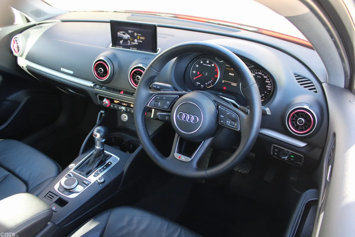 Audi A3 Saloon, Petrol, 2017, Red