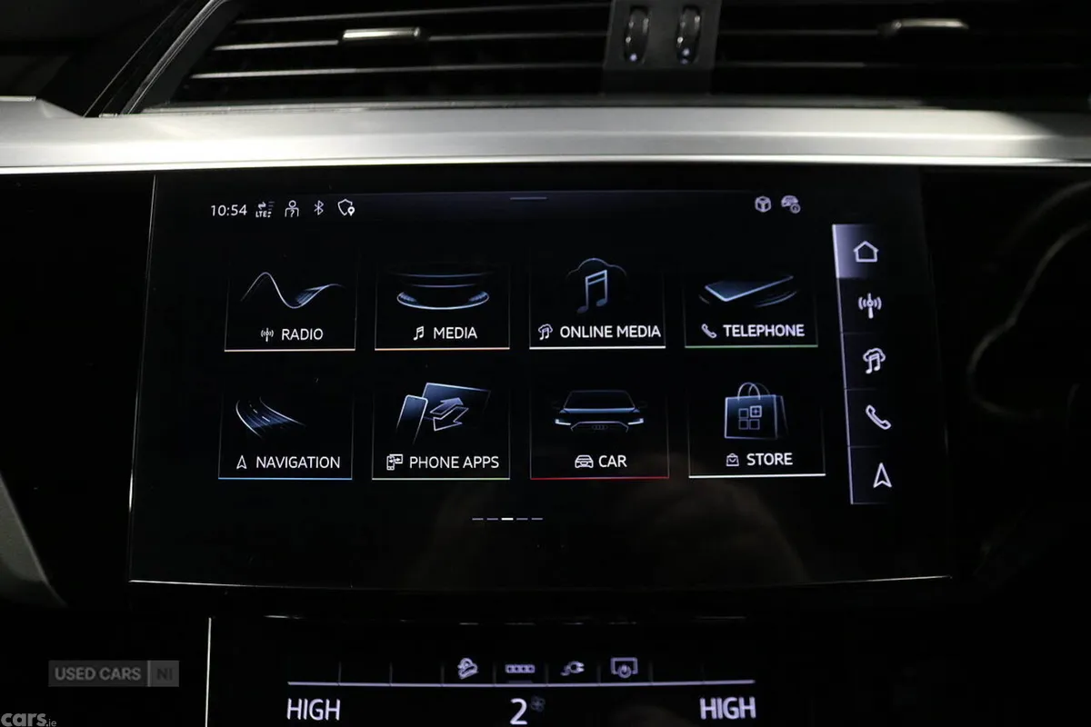 Audi Q8 SUV, Electric, 2023, Black