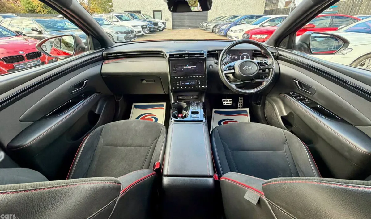 Hyundai Tucson SUV, Petrol Hybrid, 2022, Red