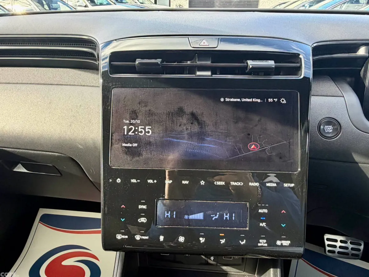 Hyundai Tucson SUV, Petrol Hybrid, 2022, Red