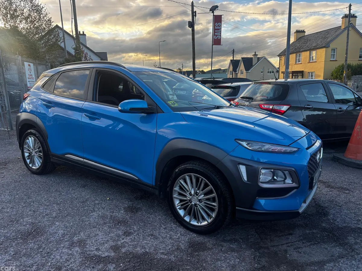 Hyundai KONA MPV, Petrol, 2019, Blue
