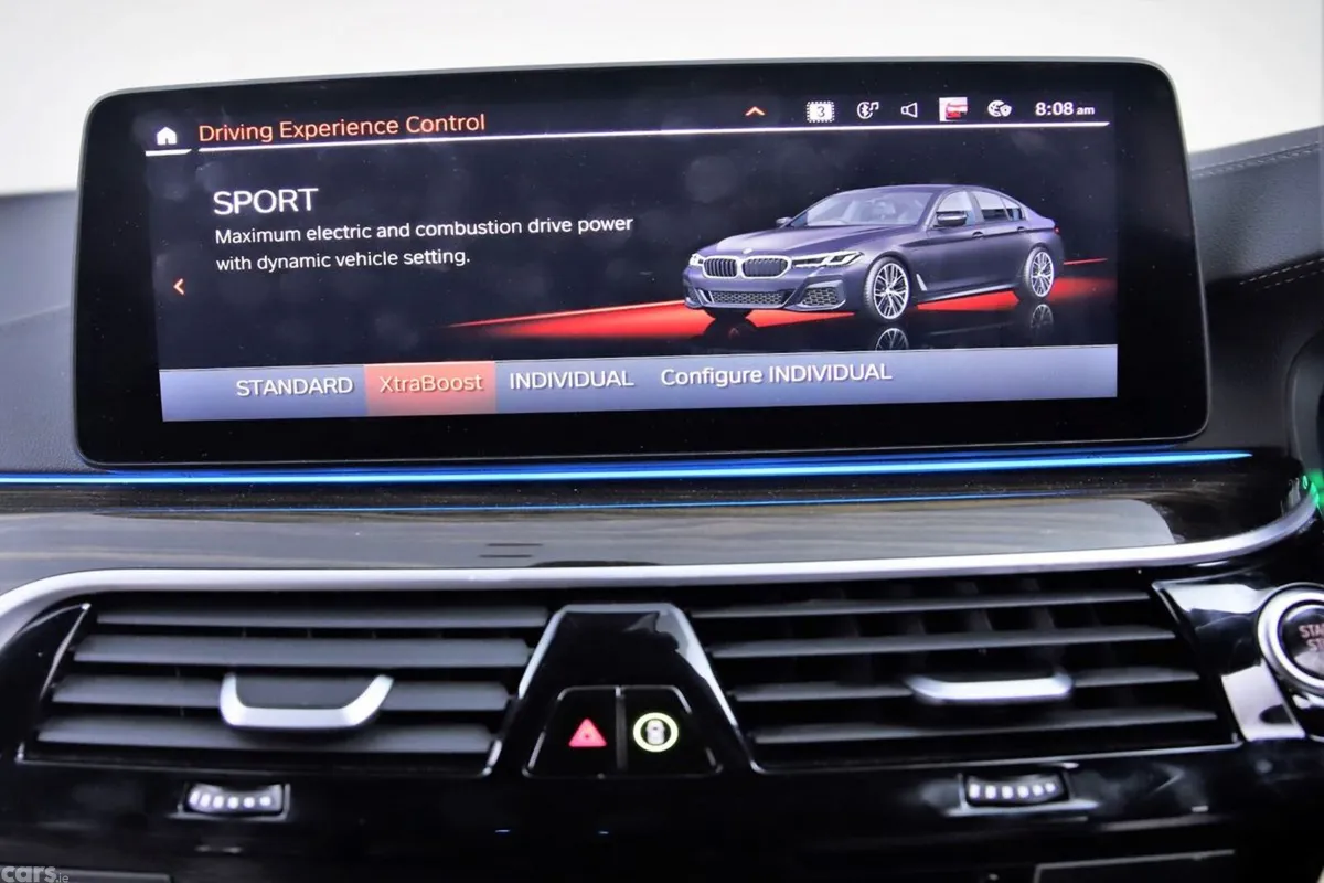 BMW 5-Series Saloon, Petrol Plug-in Hybrid, 2023, Black
