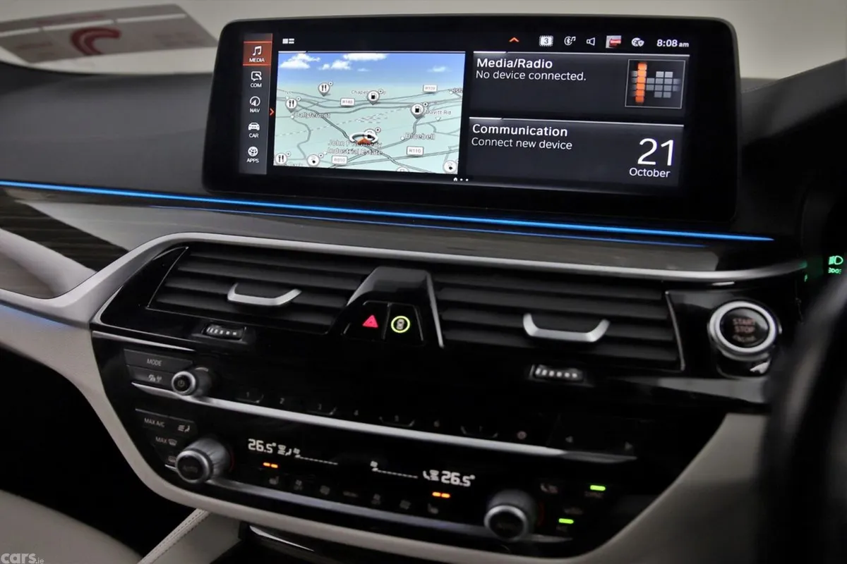BMW 5-Series Saloon, Petrol Plug-in Hybrid, 2023, Black