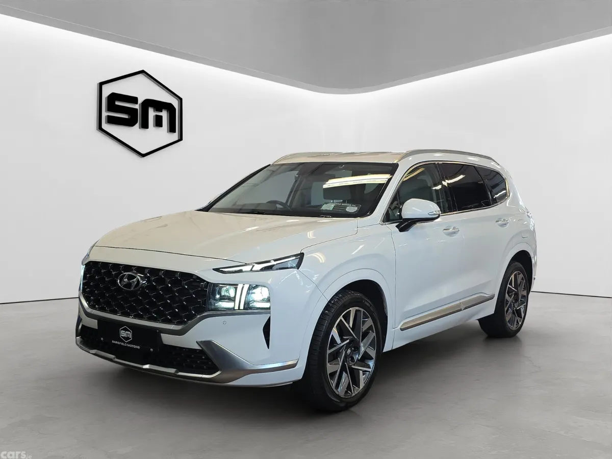 Hyundai Santa Fe SUV, Diesel, 2022, White