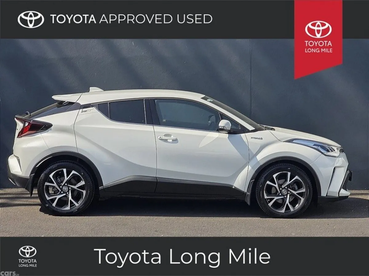 Toyota C-HR SUV, Petrol Hybrid, 2020, White