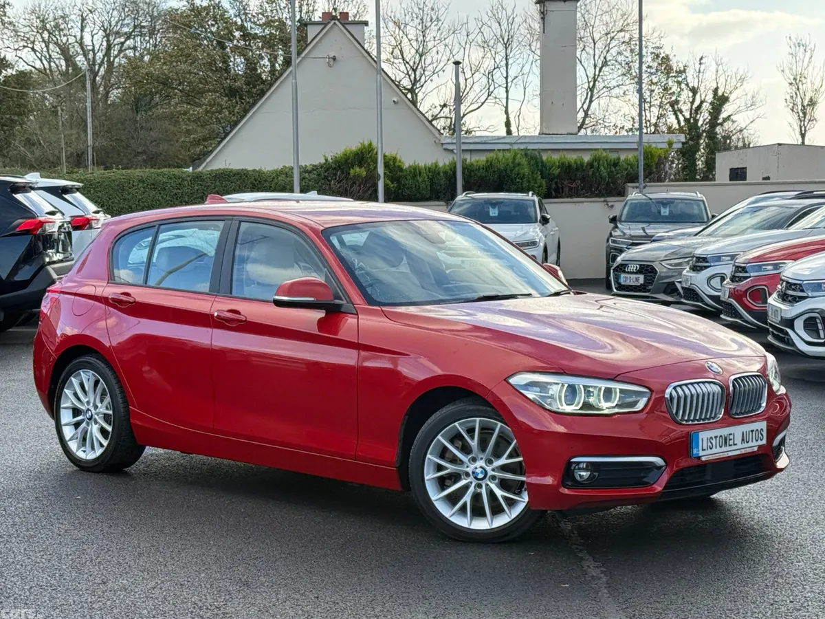 BMW 1-Series Hatchback, Diesel, 2018, Red