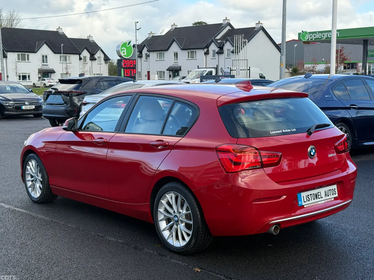 BMW 1-Series Hatchback, Diesel, 2018, Red