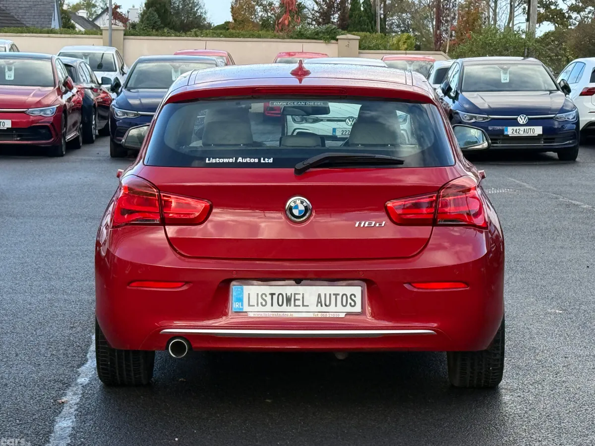 BMW 1-Series Hatchback, Diesel, 2018, Red