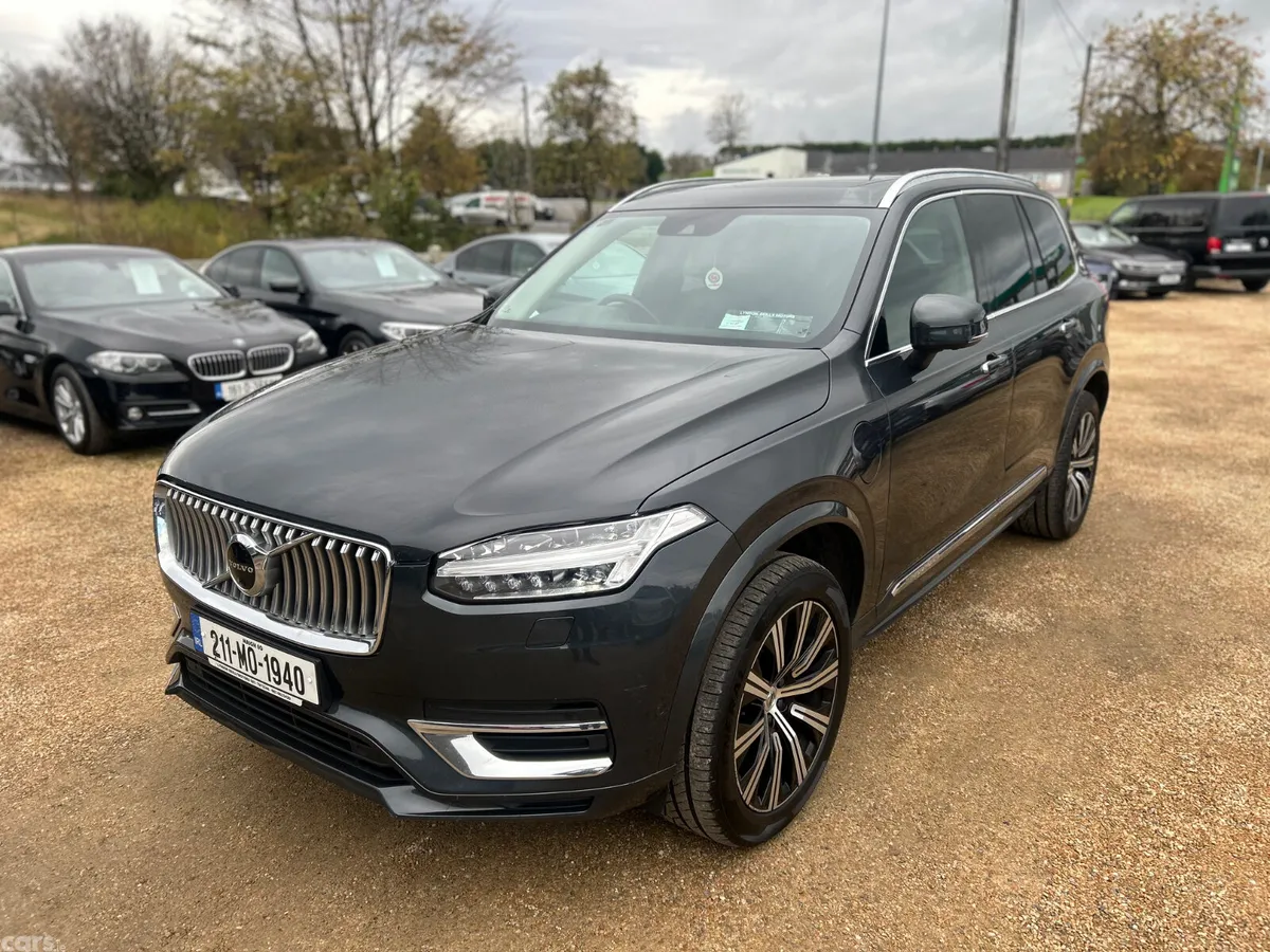 Volvo XC90 SUV, Petrol Plug-in Hybrid, 2021, Grey