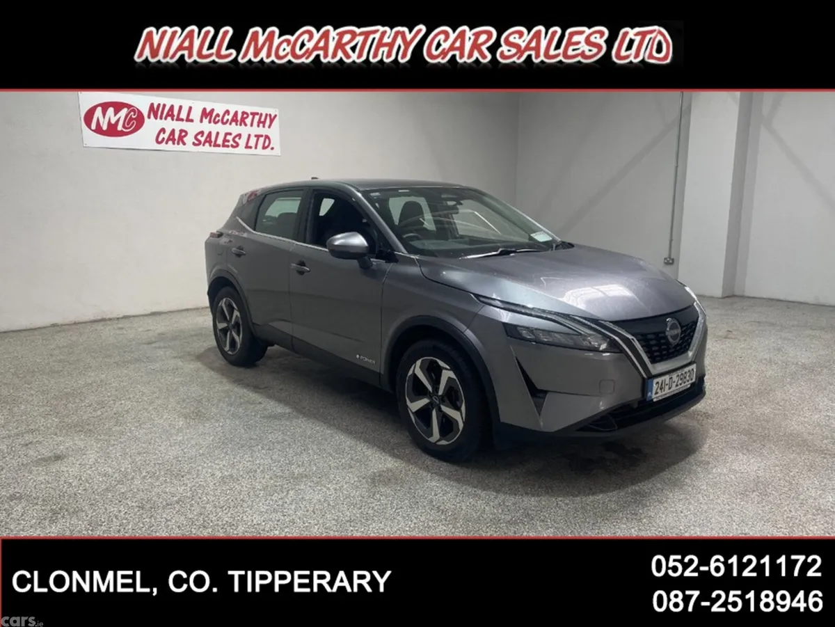 Nissan Qashqai SUV, Petrol Hybrid, 2024, Grey