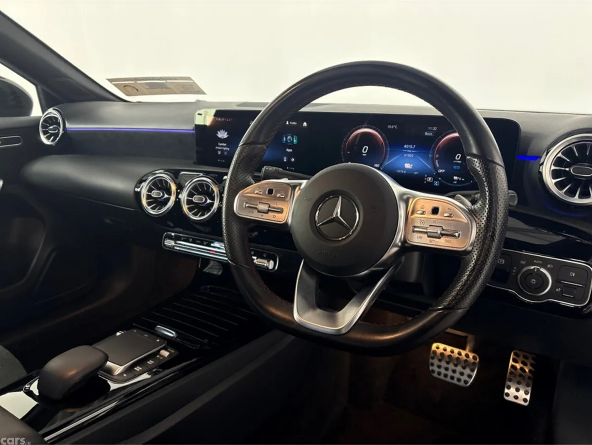 Mercedes-Benz A-Class Saloon, Petrol Plug-in Hybrid, 2022, Red