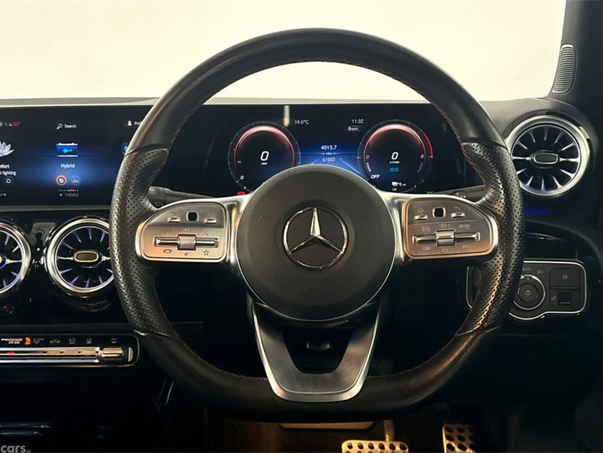 Mercedes-Benz A-Class Saloon, Petrol Plug-in Hybrid, 2022, Red