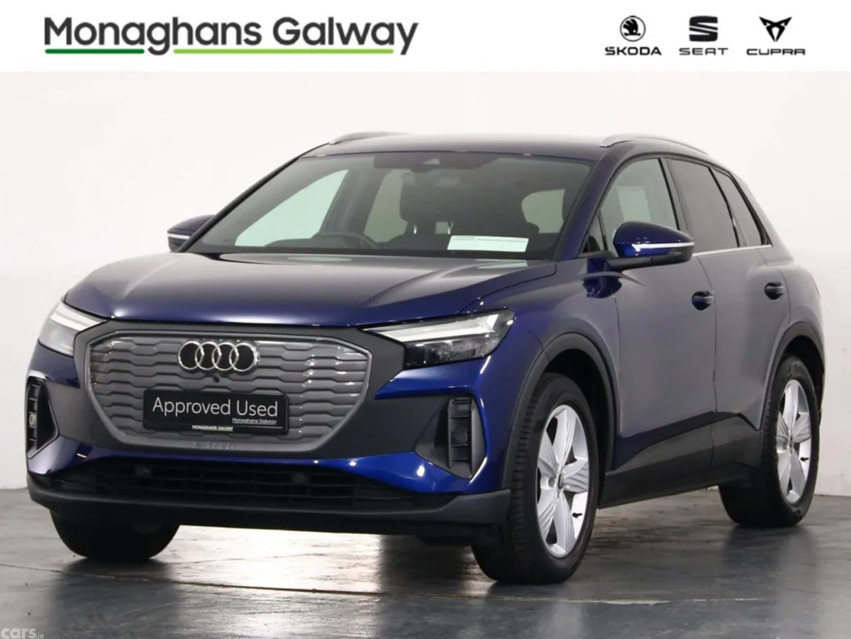 Audi Q4 e-tron SUV, Electric, 2023, Blue