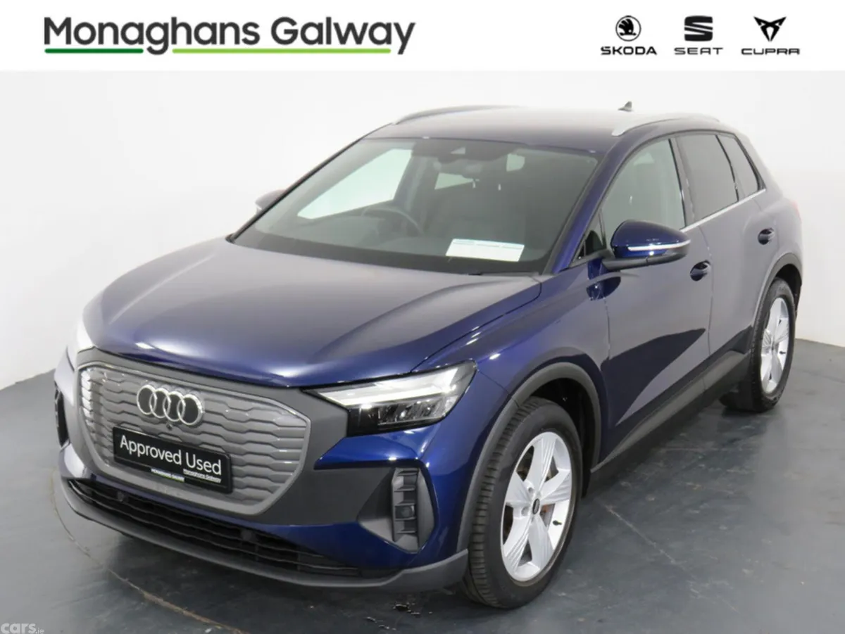 Audi Q4 e-tron SUV, Electric, 2023, Blue