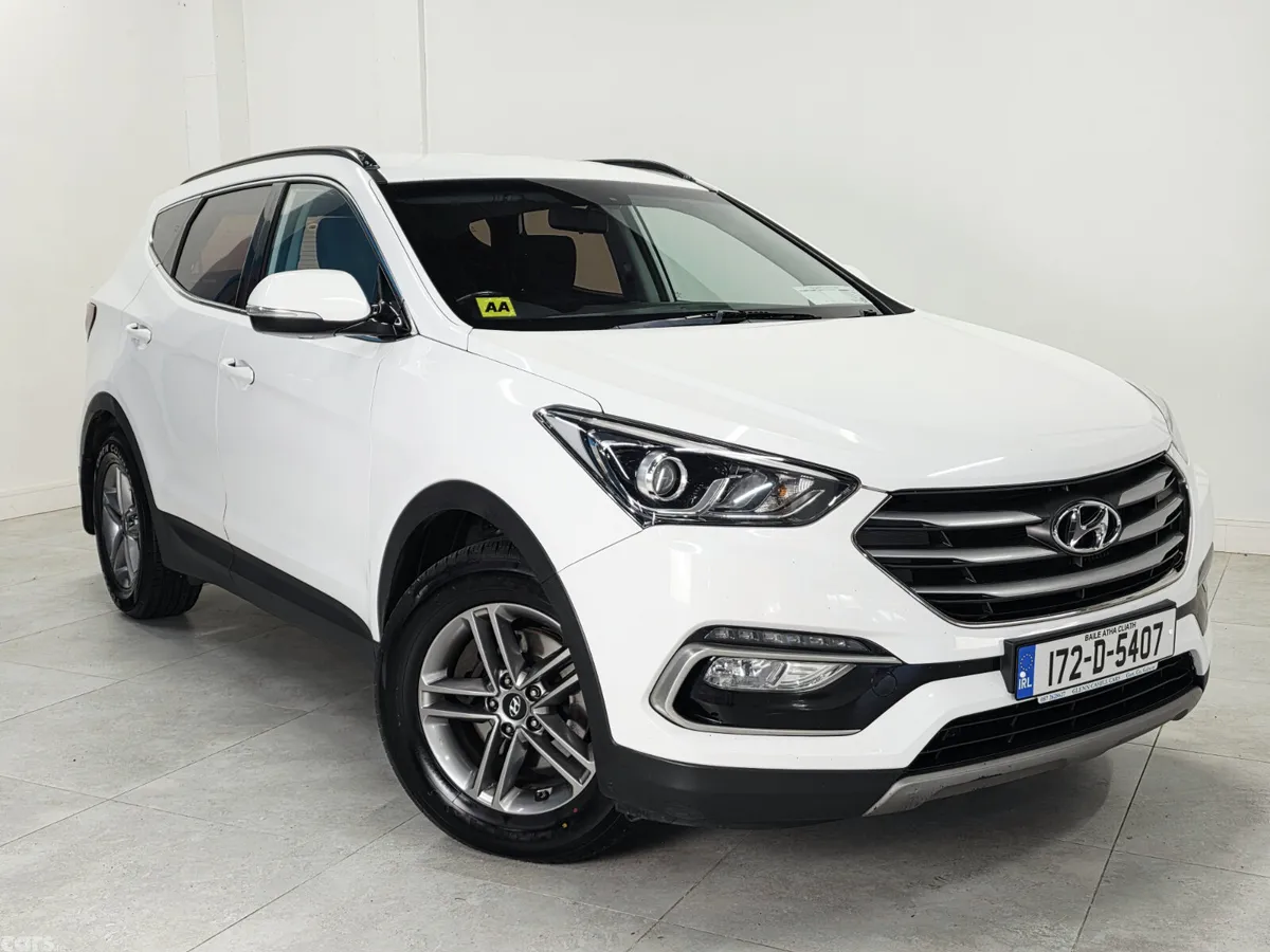 Hyundai Santa Fe SUV, Diesel, 2017, White