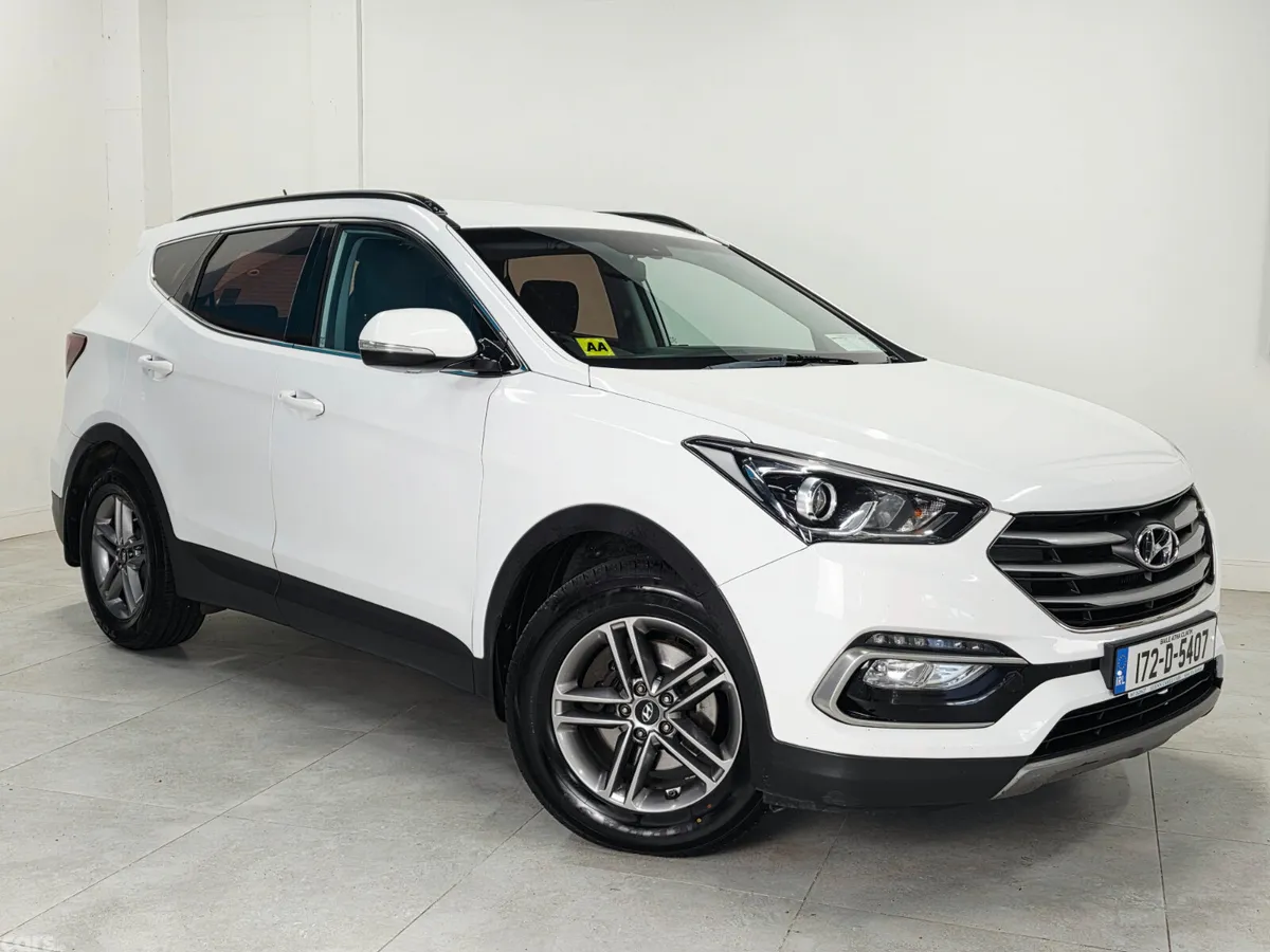 Hyundai Santa Fe SUV, Diesel, 2017, White