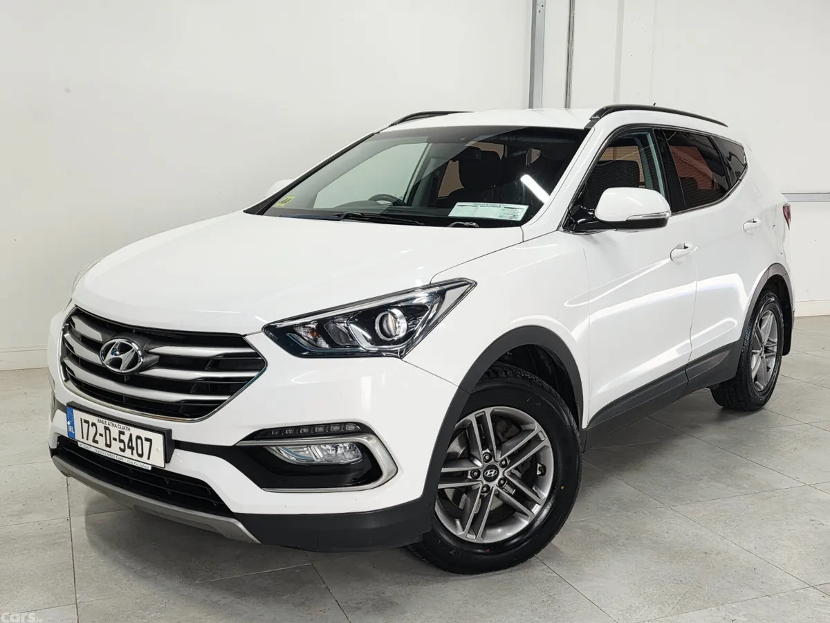 Hyundai Santa Fe SUV, Diesel, 2017, White