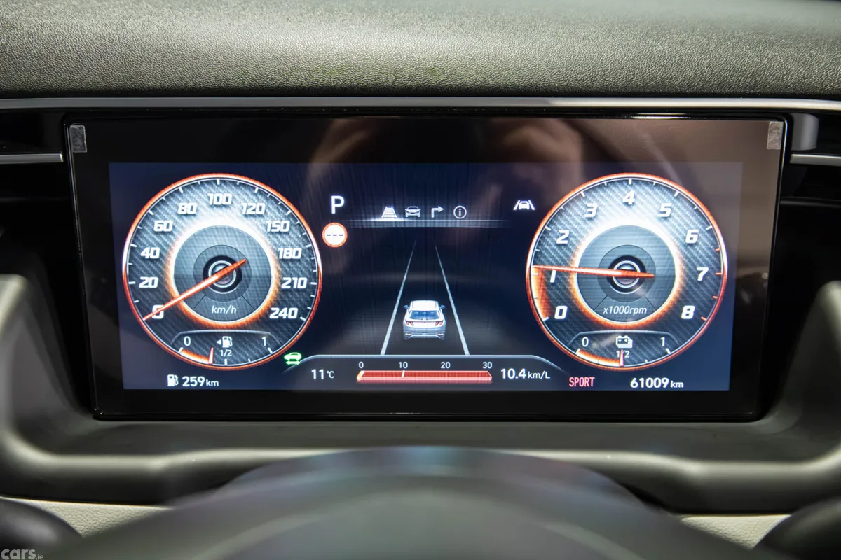 Hyundai Tucson SUV, Petrol Hybrid, 2021, Black