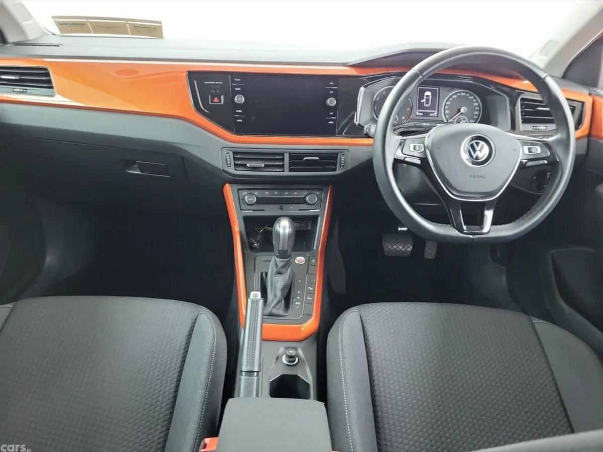 Volkswagen Polo Hatchback, Petrol, 2022, Orange