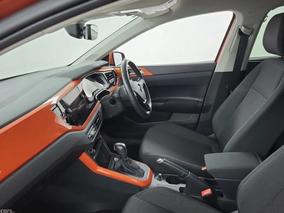 Volkswagen Polo Hatchback, Petrol, 2022, Orange