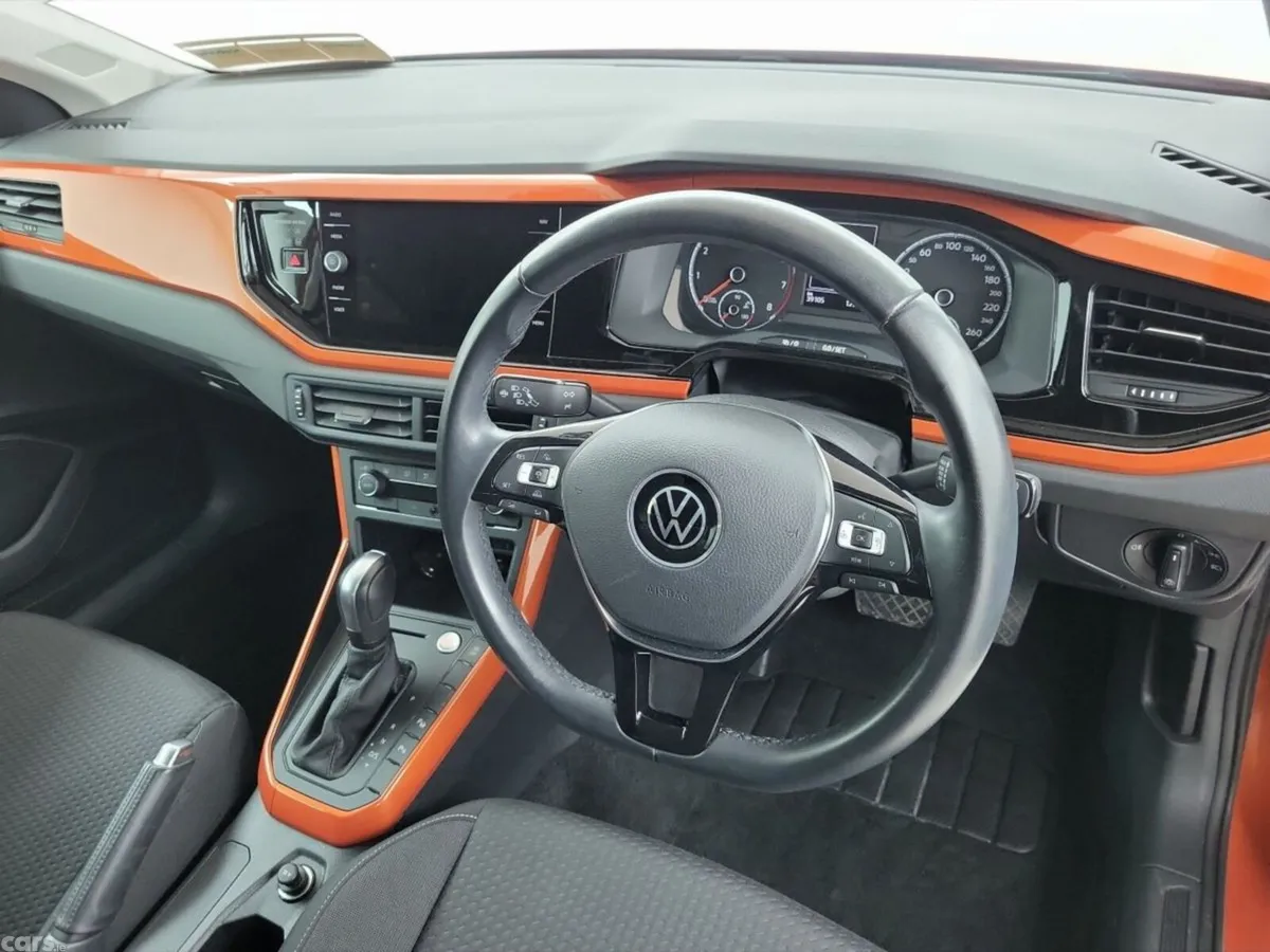 Volkswagen Polo Hatchback, Petrol, 2022, Orange