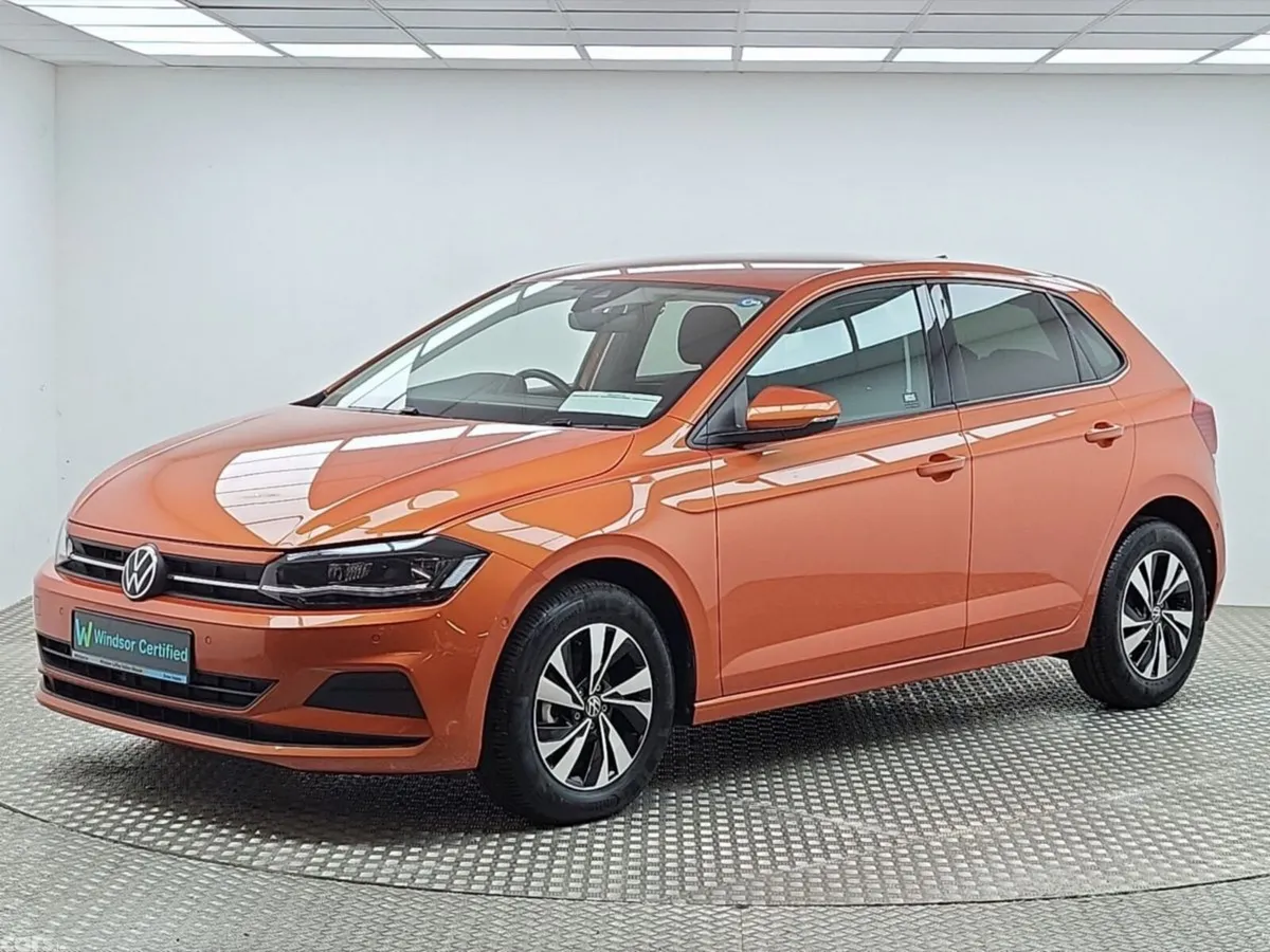 Volkswagen Polo Hatchback, Petrol, 2022, Orange