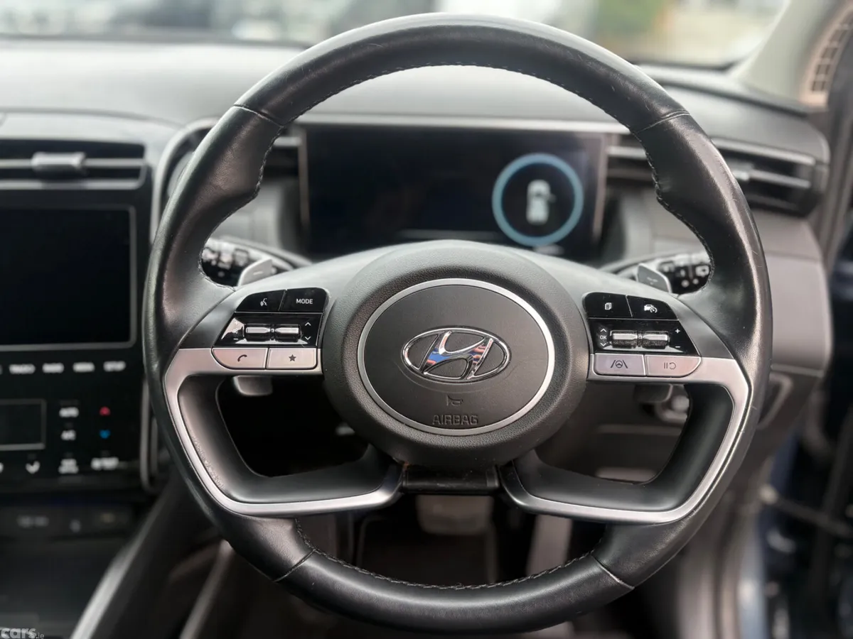Hyundai Tucson SUV, Petrol Hybrid, 2021, Blue