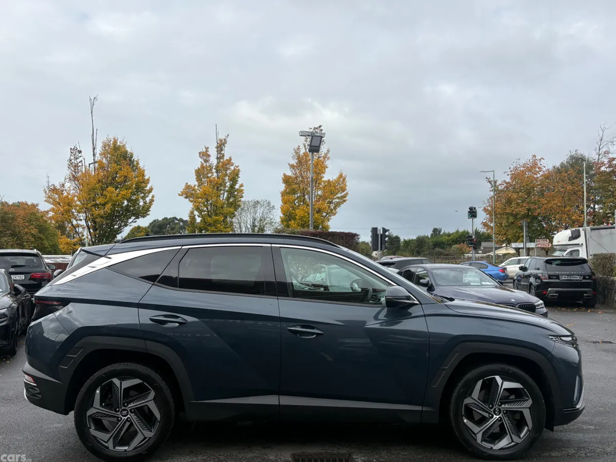 Hyundai Tucson SUV, Petrol Hybrid, 2021, Blue