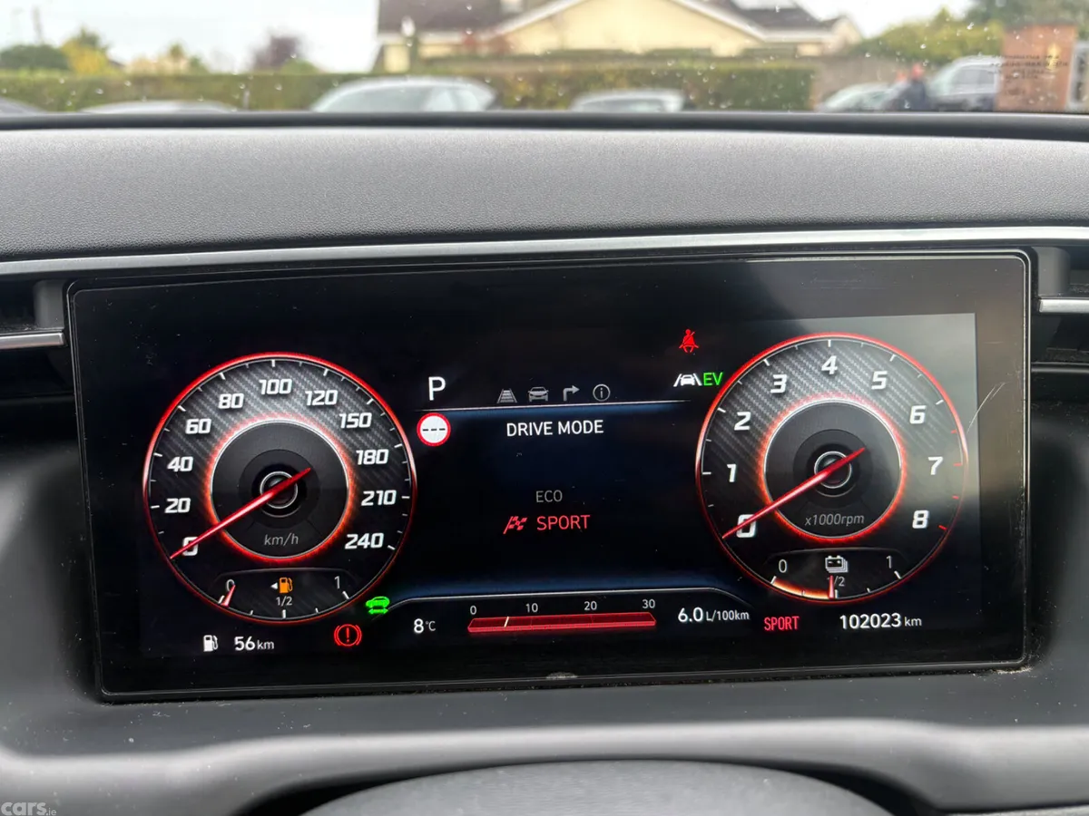 Hyundai Tucson SUV, Petrol Hybrid, 2021, Blue