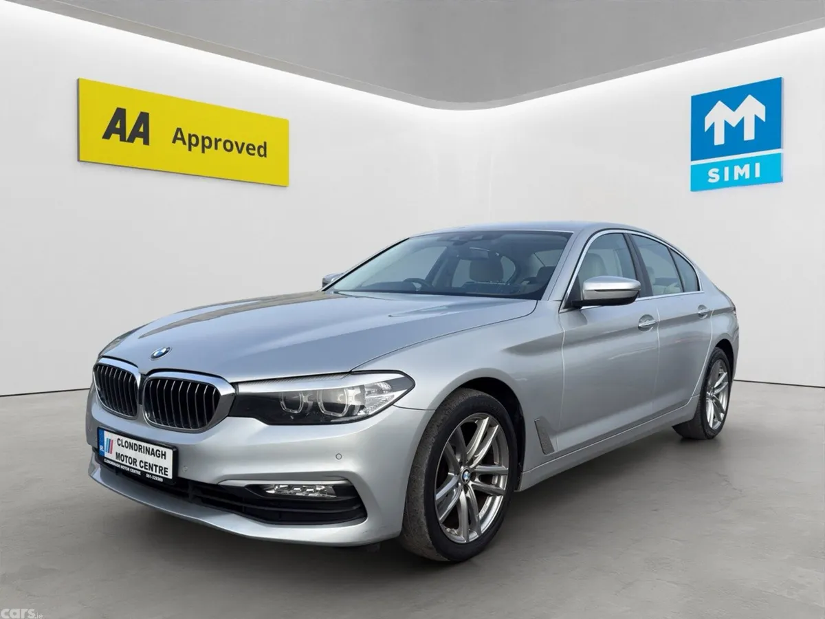 BMW 5-Series Saloon, Diesel, 2018, Grey