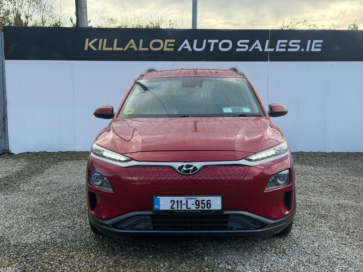 Hyundai KONA MPV, Electric, 2021, Red
