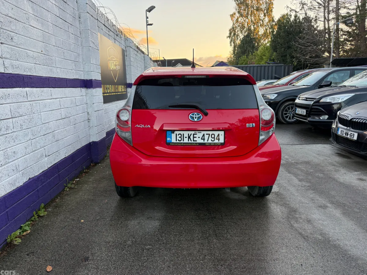 Toyota Aqua Hatchback, Petrol Hybrid, 2013, Red