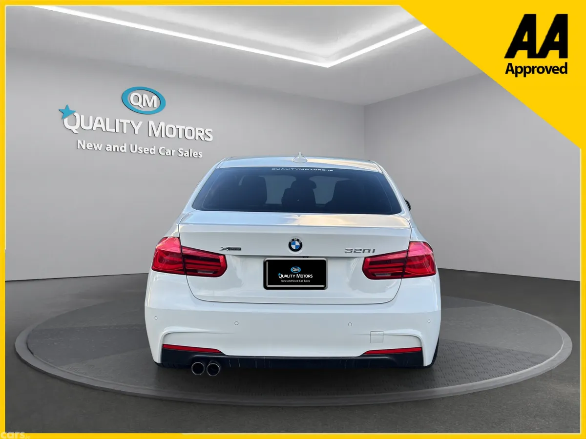 BMW 3-Series Saloon, Petrol, 2018, White