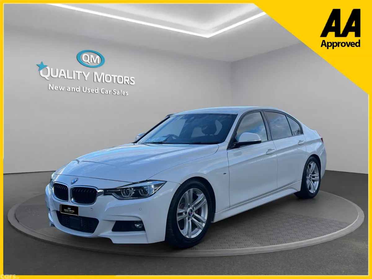 BMW 3-Series Saloon, Petrol, 2018, White