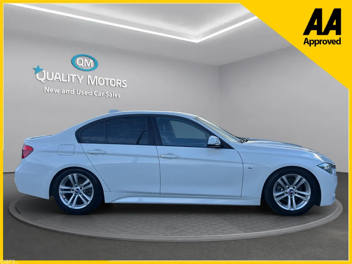 BMW 3-Series Saloon, Petrol, 2018, White