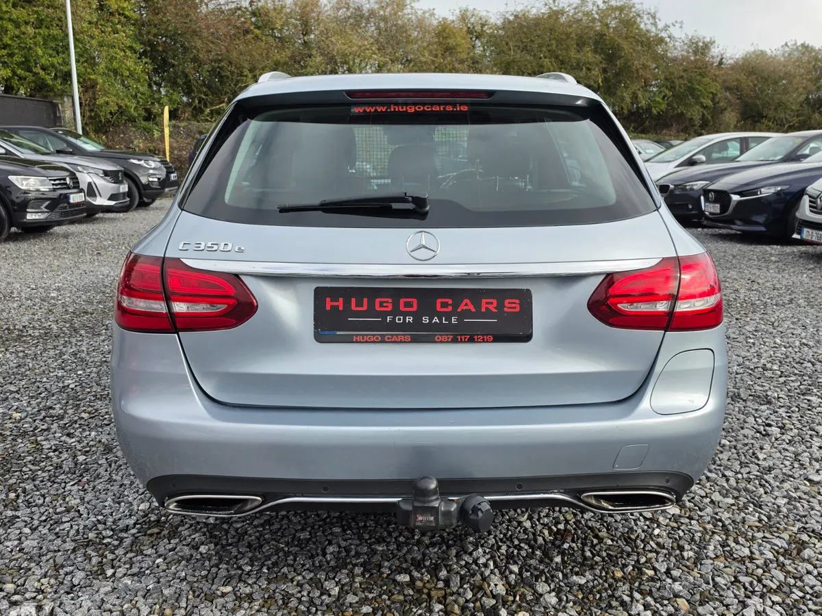 Mercedes-Benz C-Class Estate, Petrol Plug-in Hybrid, 2017, Silver