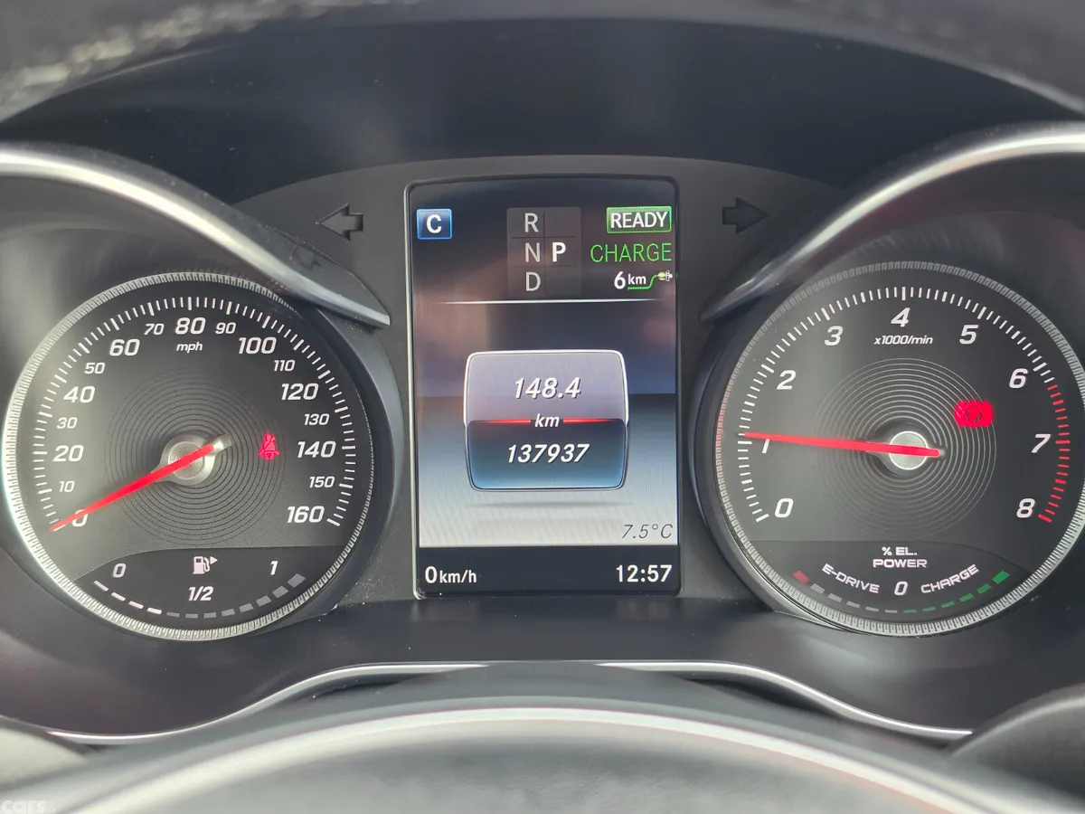 Mercedes-Benz C-Class Estate, Petrol Plug-in Hybrid, 2017, Silver