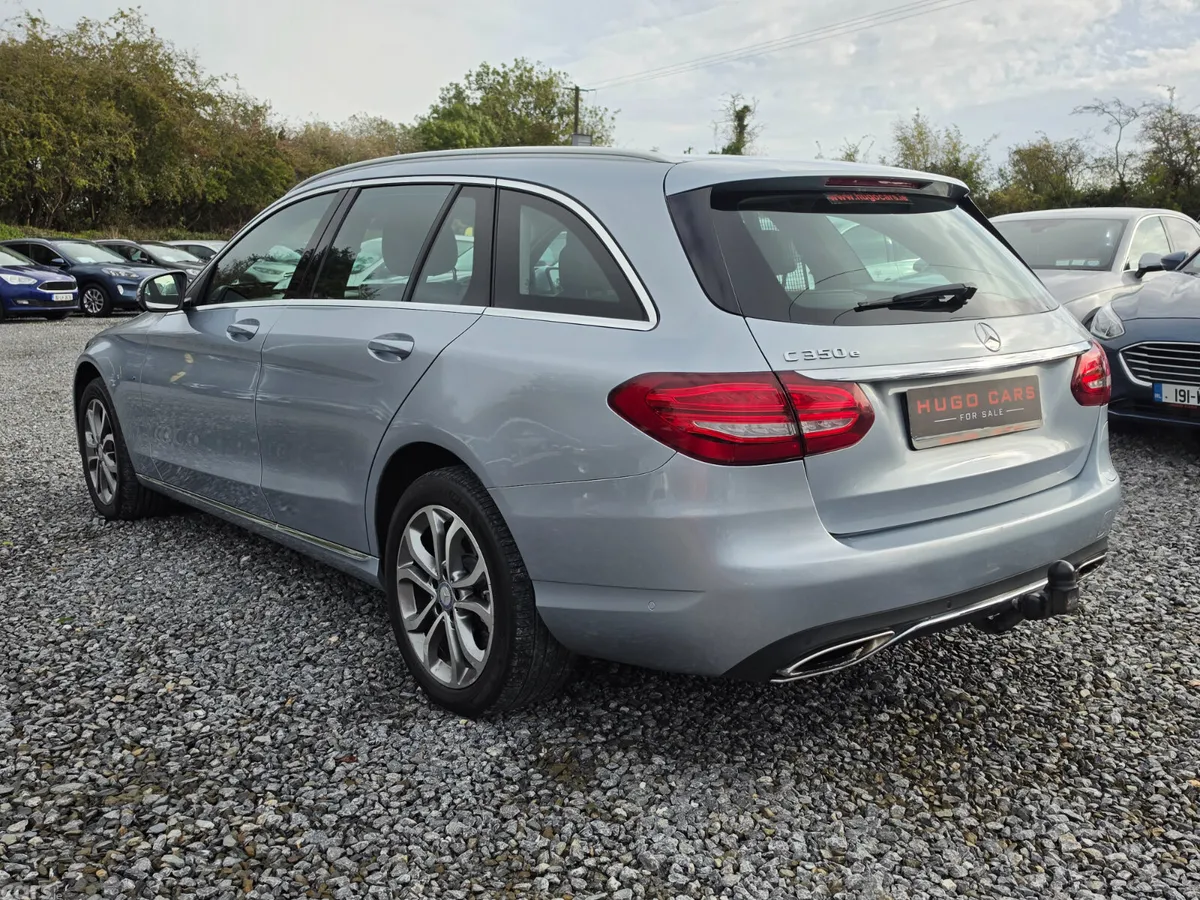 Mercedes-Benz C-Class Estate, Petrol Plug-in Hybrid, 2017, Silver