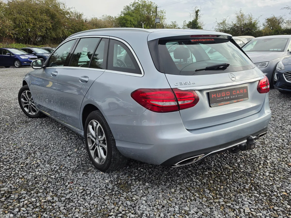 Mercedes-Benz C-Class Estate, Petrol Plug-in Hybrid, 2017, Silver