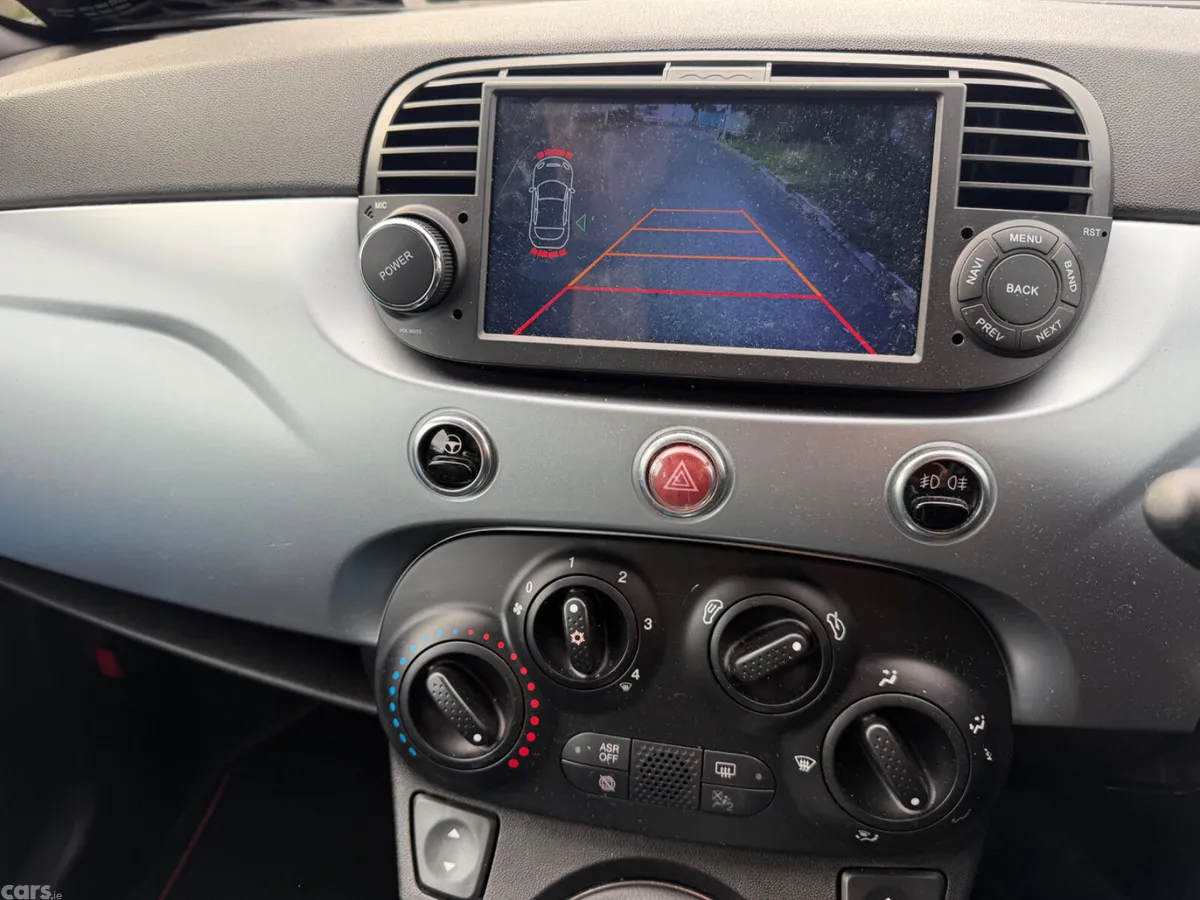 Fiat 500 Hatchback, Petrol, 2015, Blue