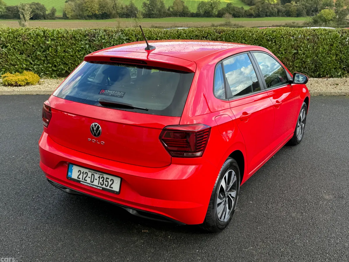 Volkswagen Polo Hatchback, Petrol, 2021, Red