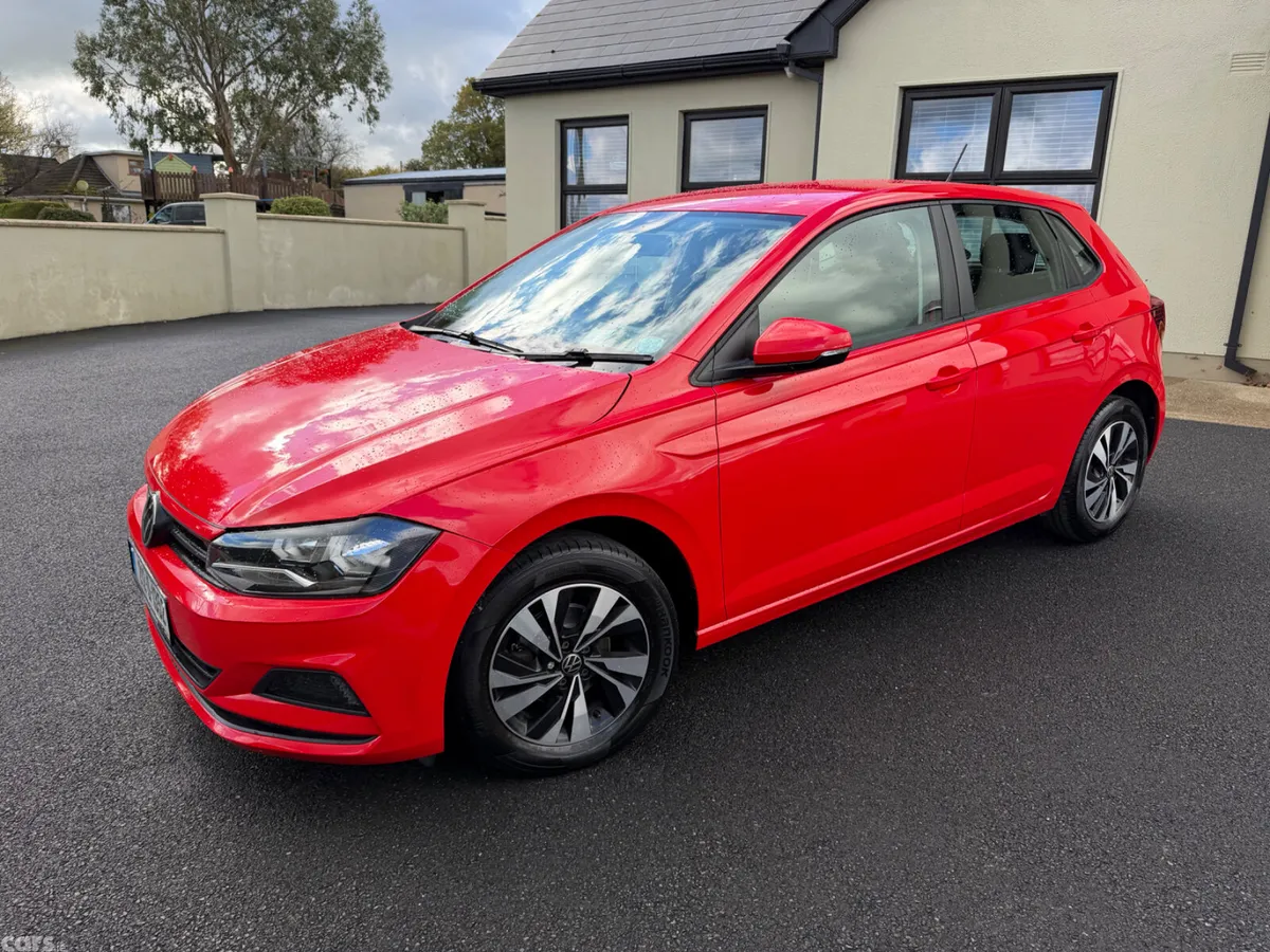 Volkswagen Polo Hatchback, Petrol, 2021, Red
