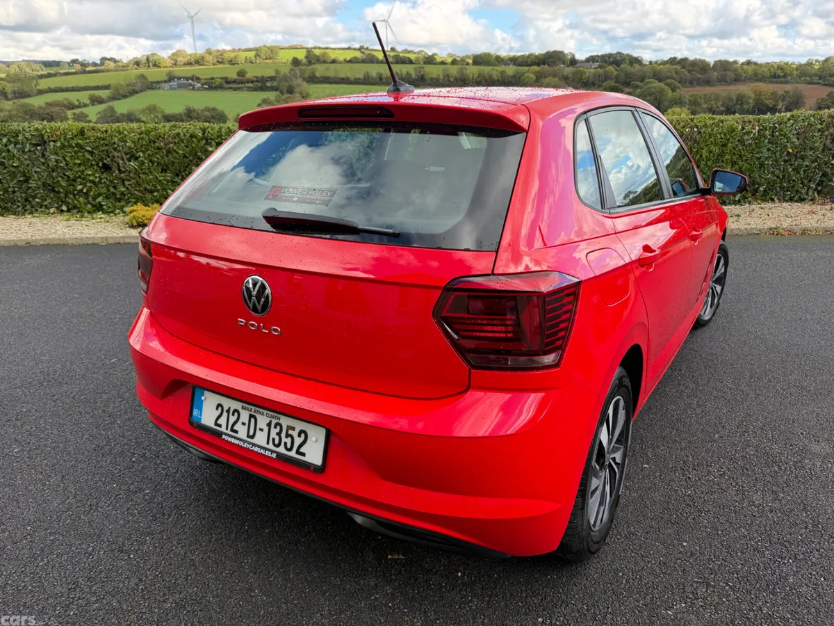 Volkswagen Polo Hatchback, Petrol, 2021, Red