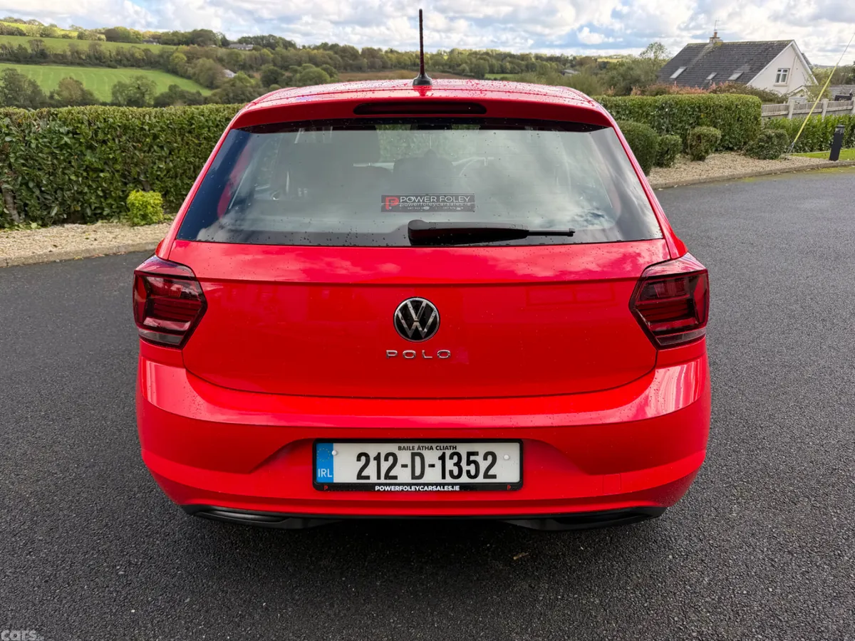 Volkswagen Polo Hatchback, Petrol, 2021, Red